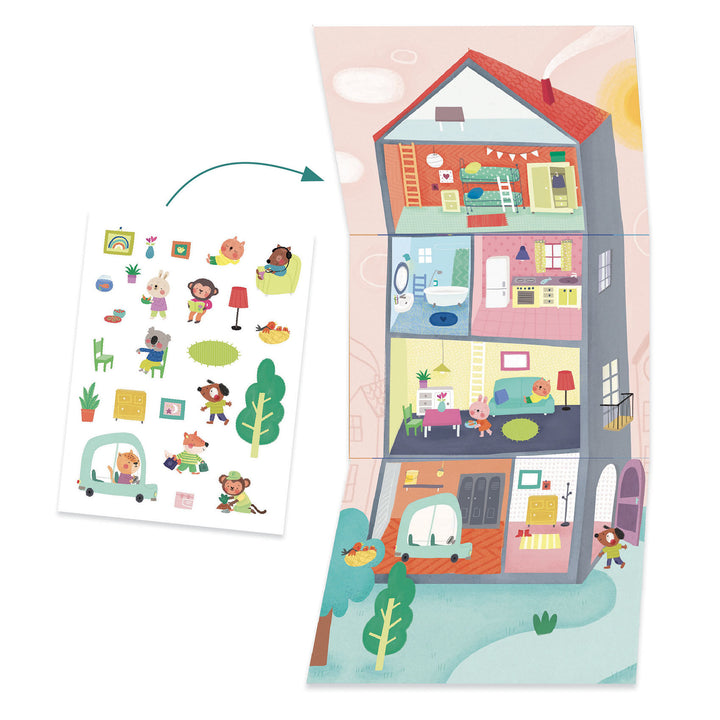 Coffret multi-activités - Les animaux et leurs maisons