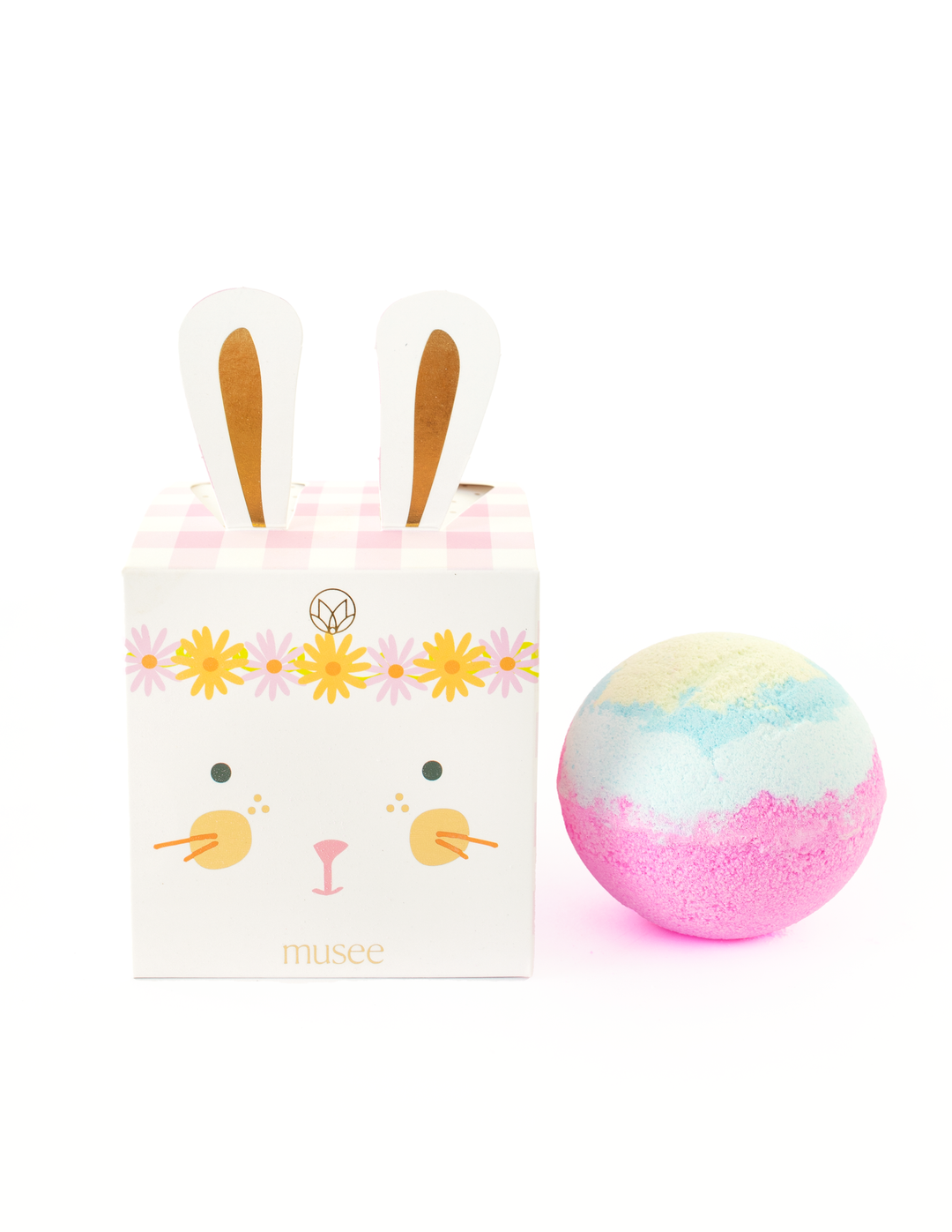 Bombe de bain Lapin Rose