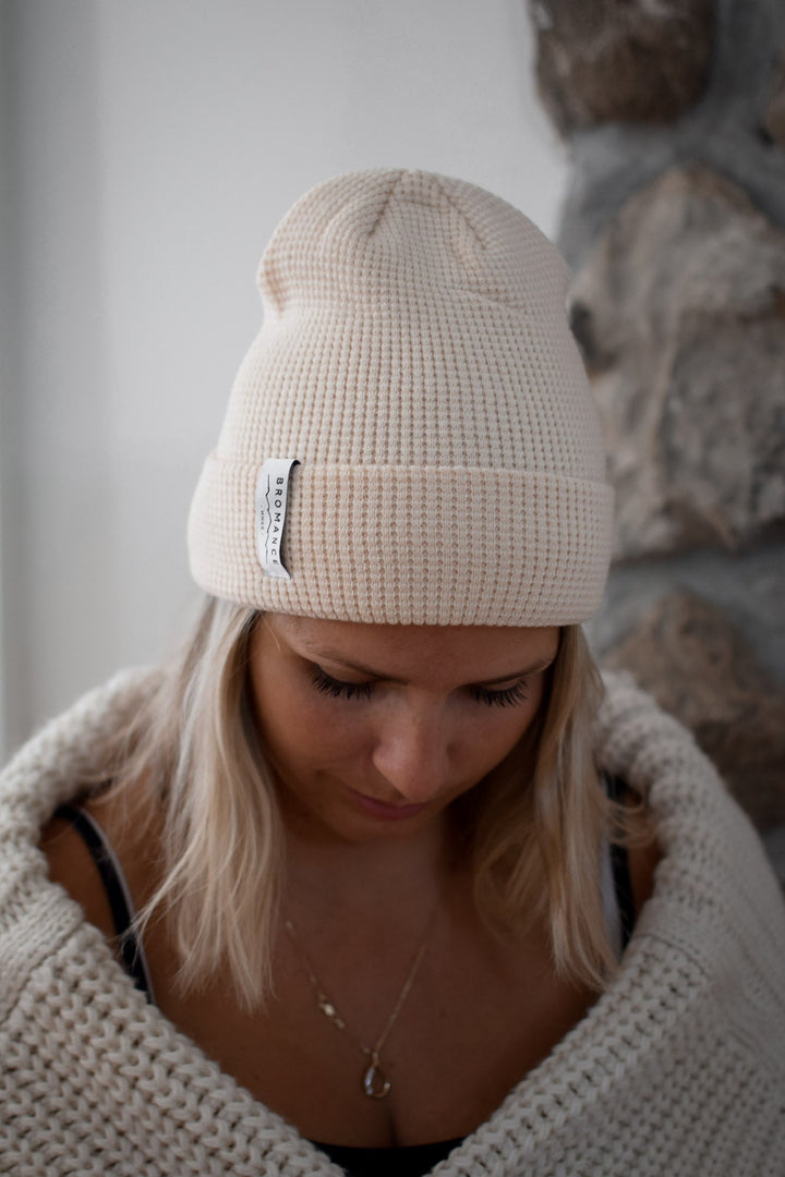 Tuque Waffle Vanille Medium