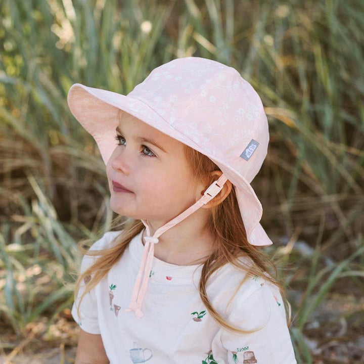 Chapeau Floppy Prairie Flowers Medium