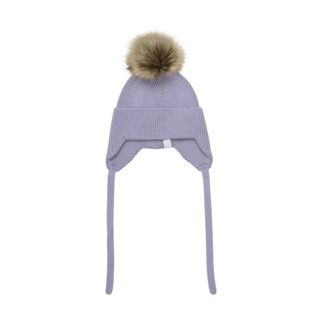 Tuque à pompons doublée Lavender 48 cm (9-12 mois)