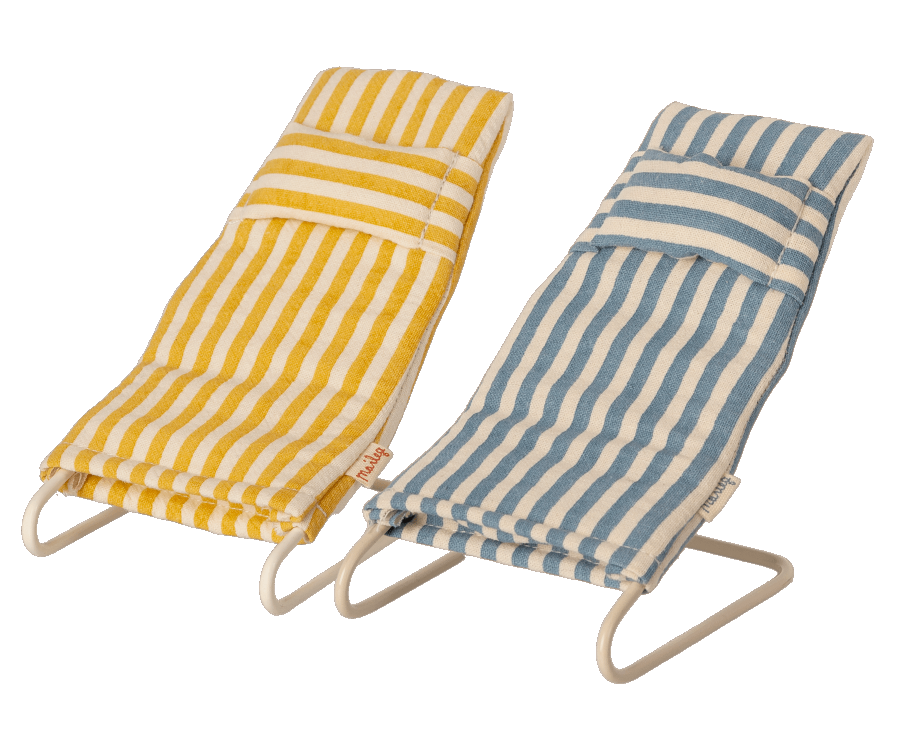 Chaises de plage pour souris