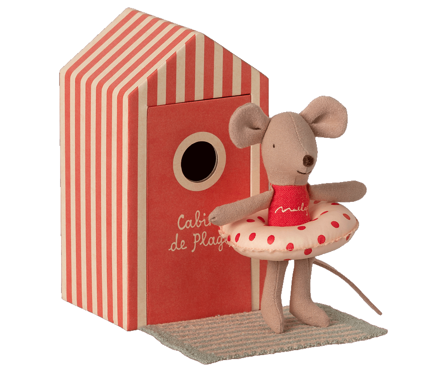 Souris Cabine de plage  Petite soeur