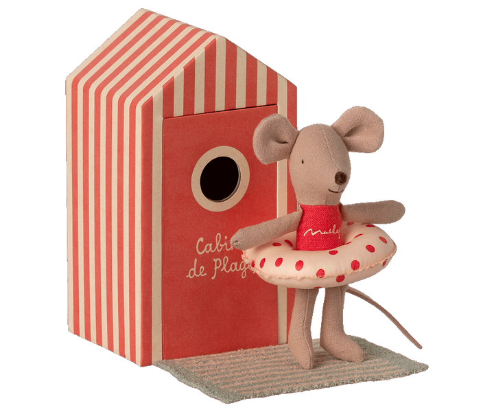 Souris Cabine de plage  Petite soeur