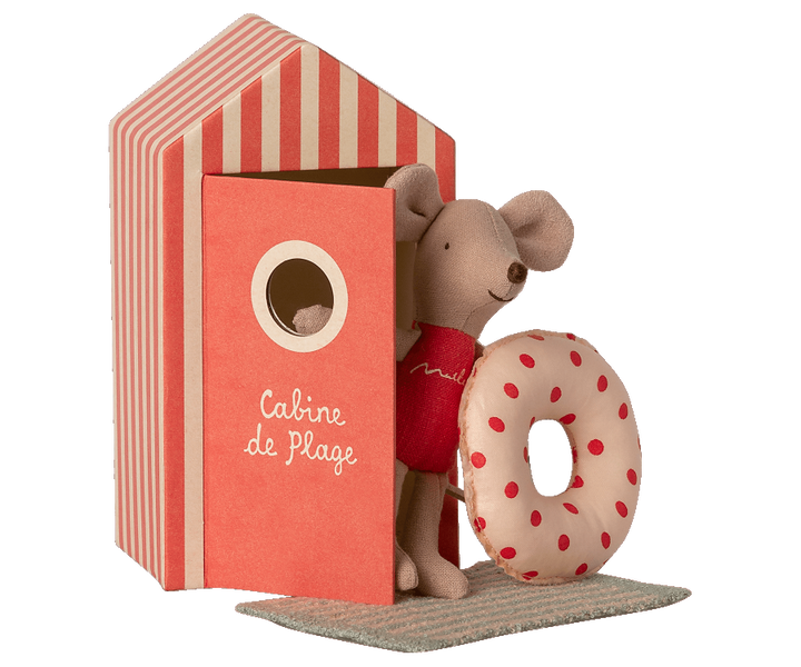 Souris Cabine de plage  Petite soeur