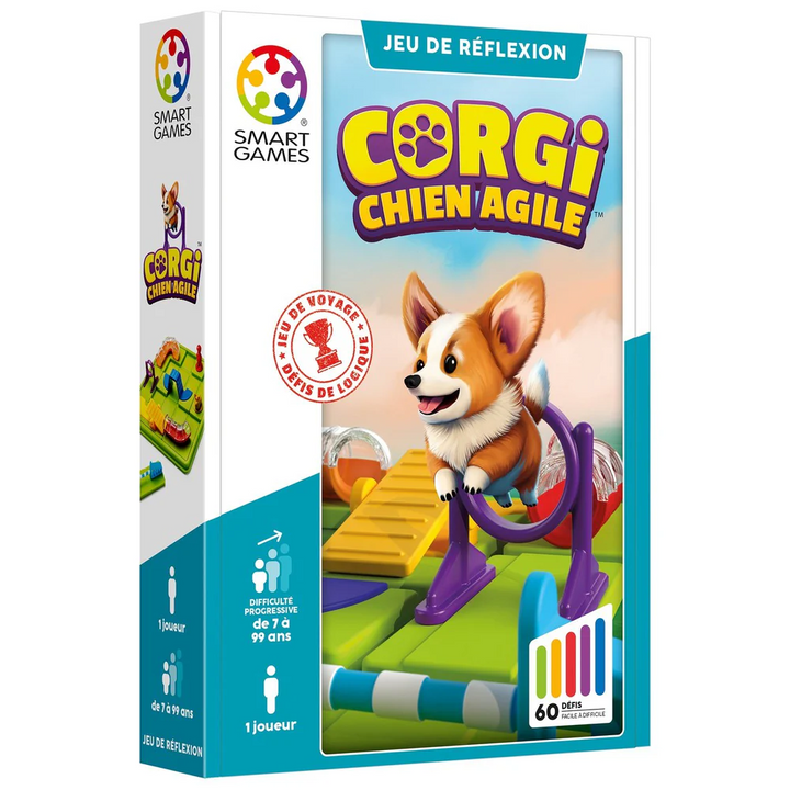 Corgi  chien argile