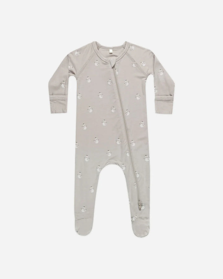 Pyjama une pièce Bamboo Snowmen 0-3 mois