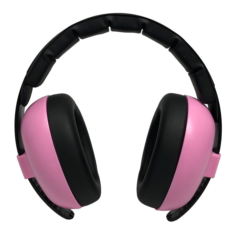 Cache-oreilles pour protection sonore (0-2 ans) - Rose pétale