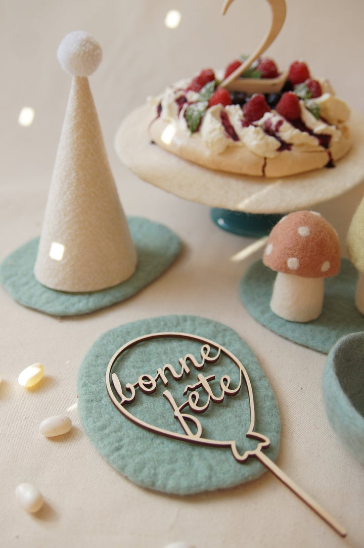 Cake topper « Bonne fête »