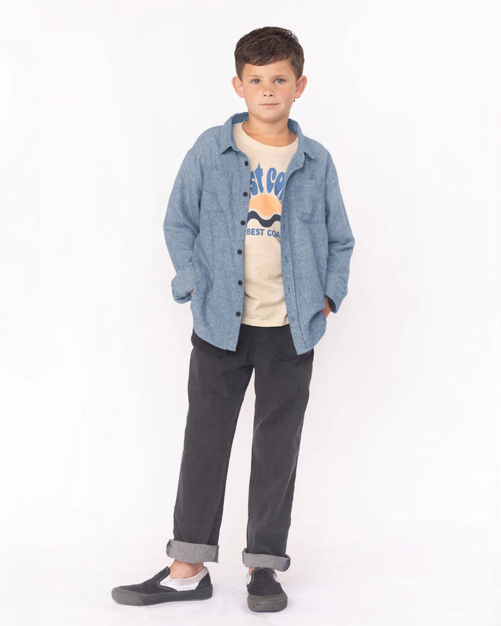 Pantalons Denim Valley Noire 4 ans