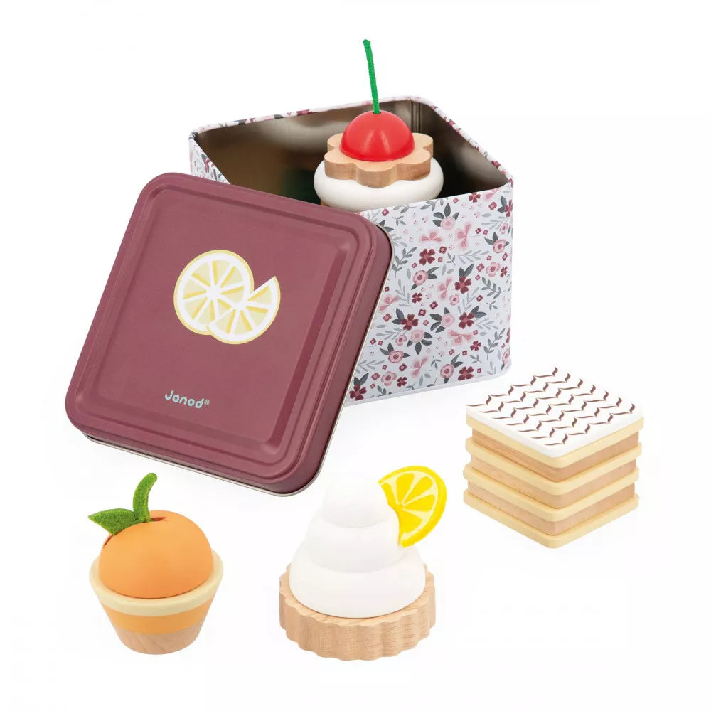 Coffret de pâtisseries