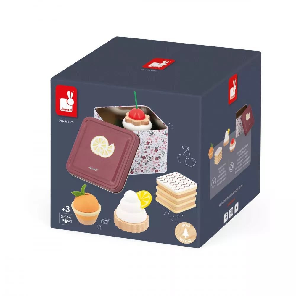 Coffret de pâtisseries