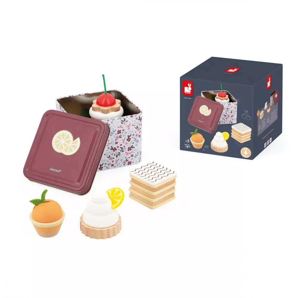 Coffret de pâtisseries