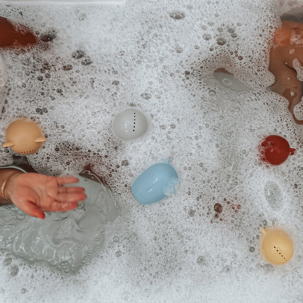 Jouets pour le bain en silicone Animaux de la ferme