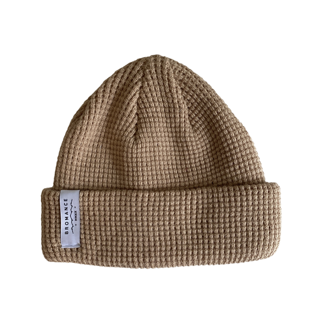 Tuque Waffle Caramel Large