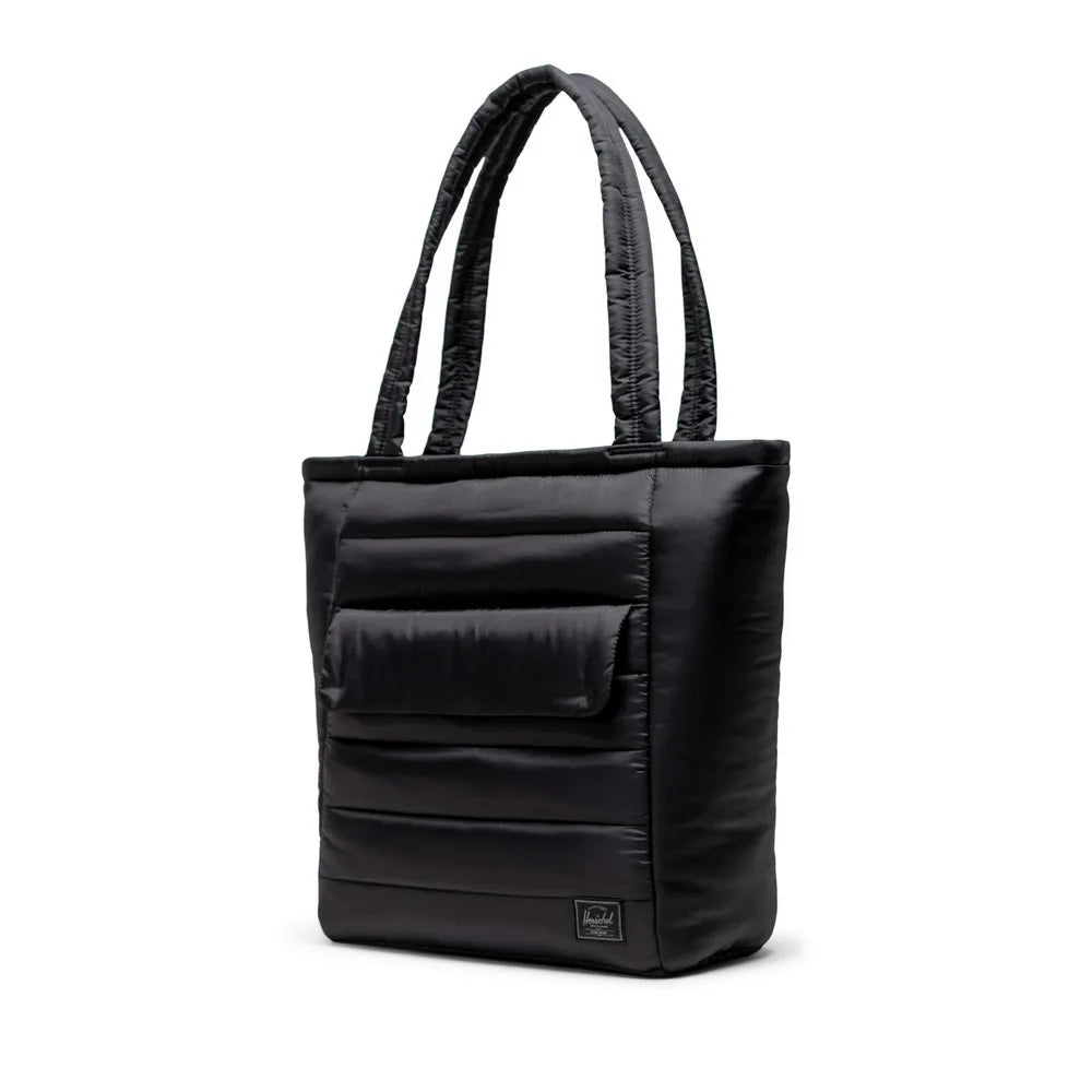 Sac Retreat Tote Black Quilted