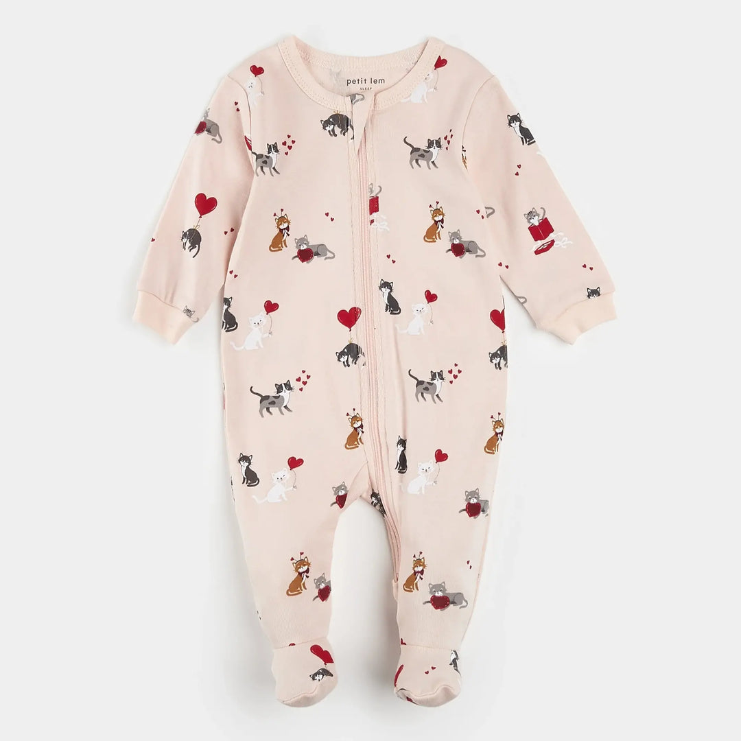 Pyjama une pièce Chats adorables Nouveau-né