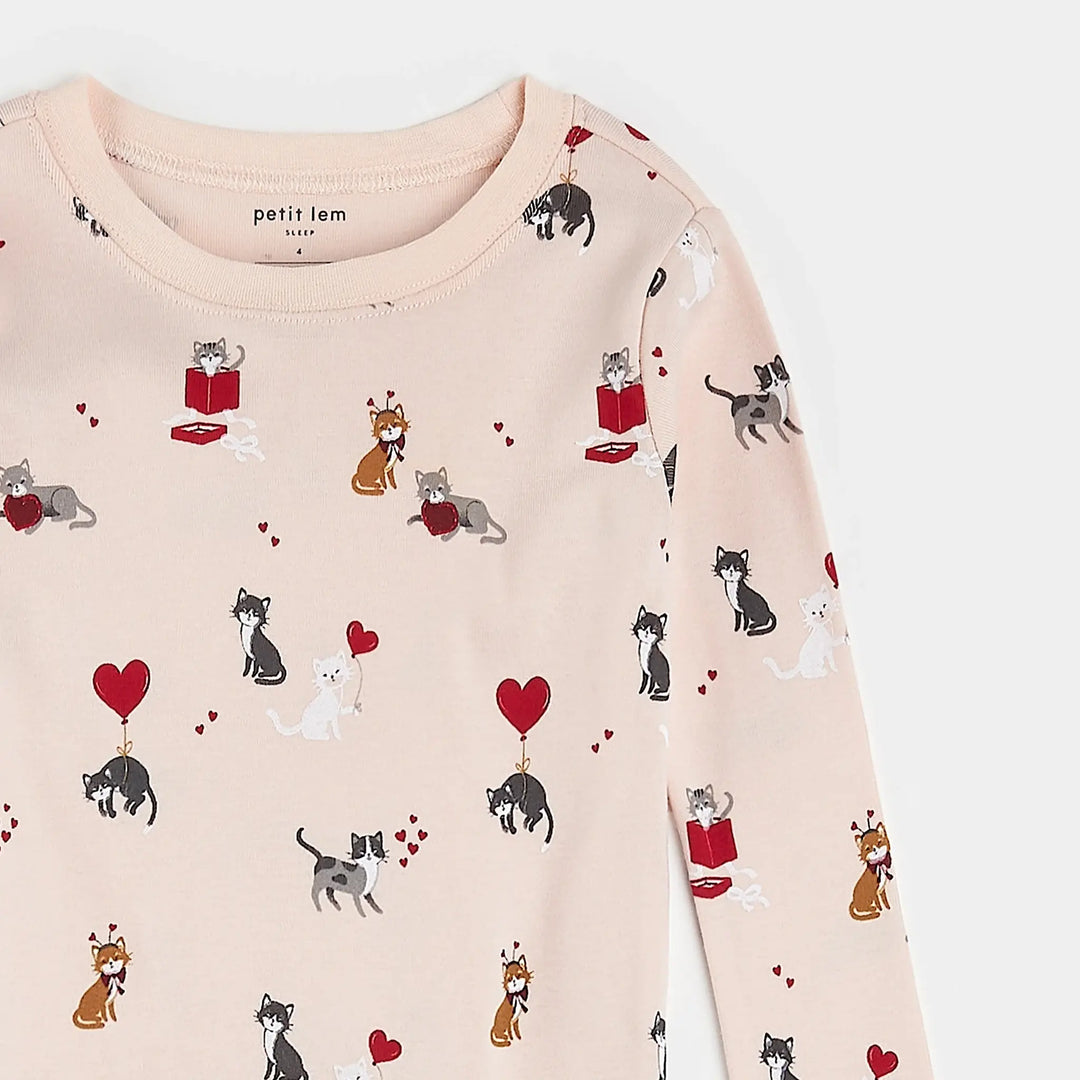 Pyjama deux pièces Chats adorables 3 ans