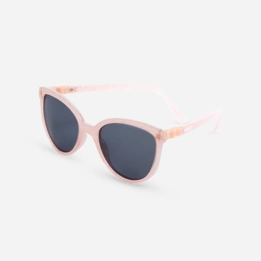 Lunettes de soleil Sun Buzz Rose paillettes 4-6 ans