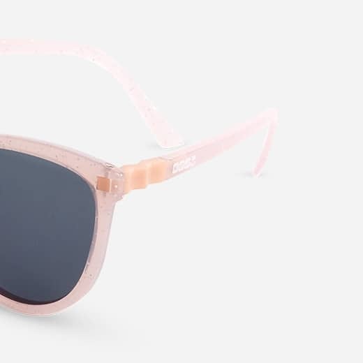 Lunettes de soleil Sun Buzz Rose paillettes 4-6 ans