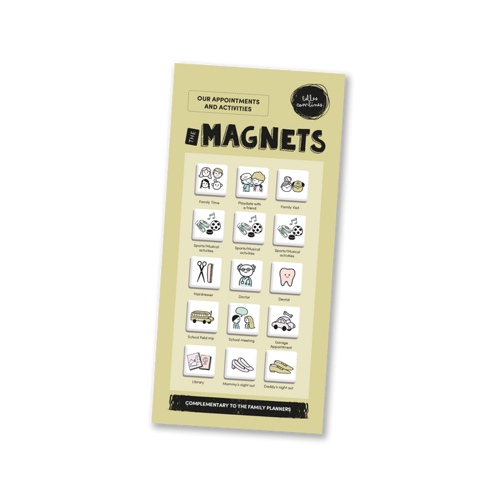 Magnets -Appointments and activities