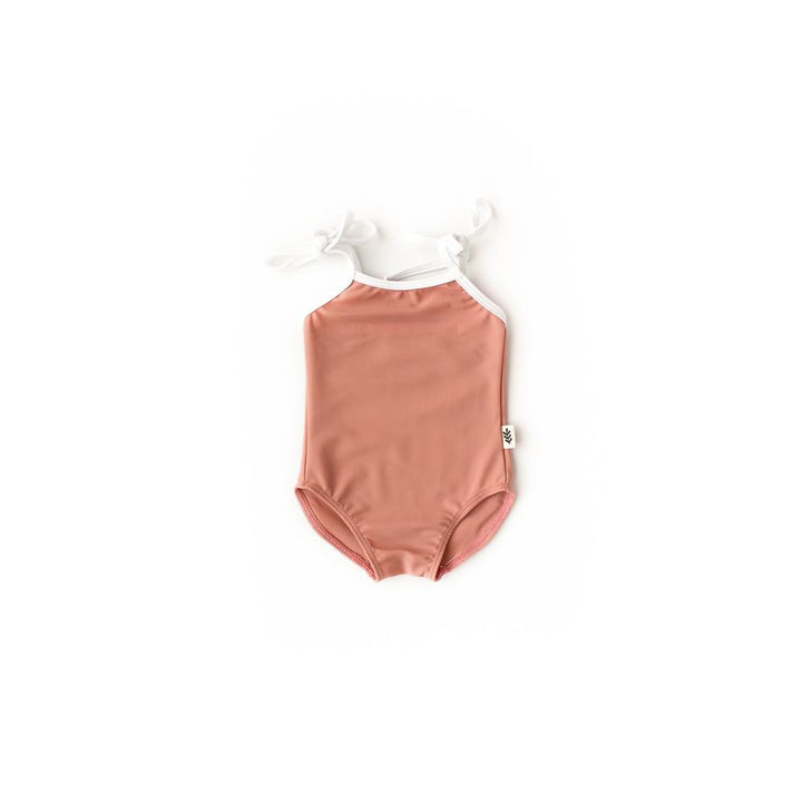 Maillot une pièce à bretelles -Blush  12-18 mois