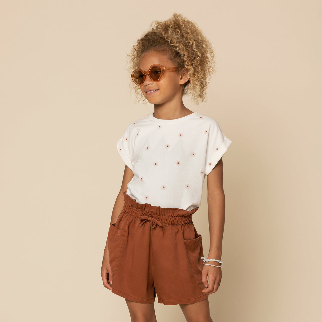 Short Ambre Taille Froncée 8 ans