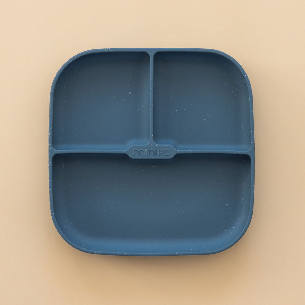 Assiette de silicone Indigo