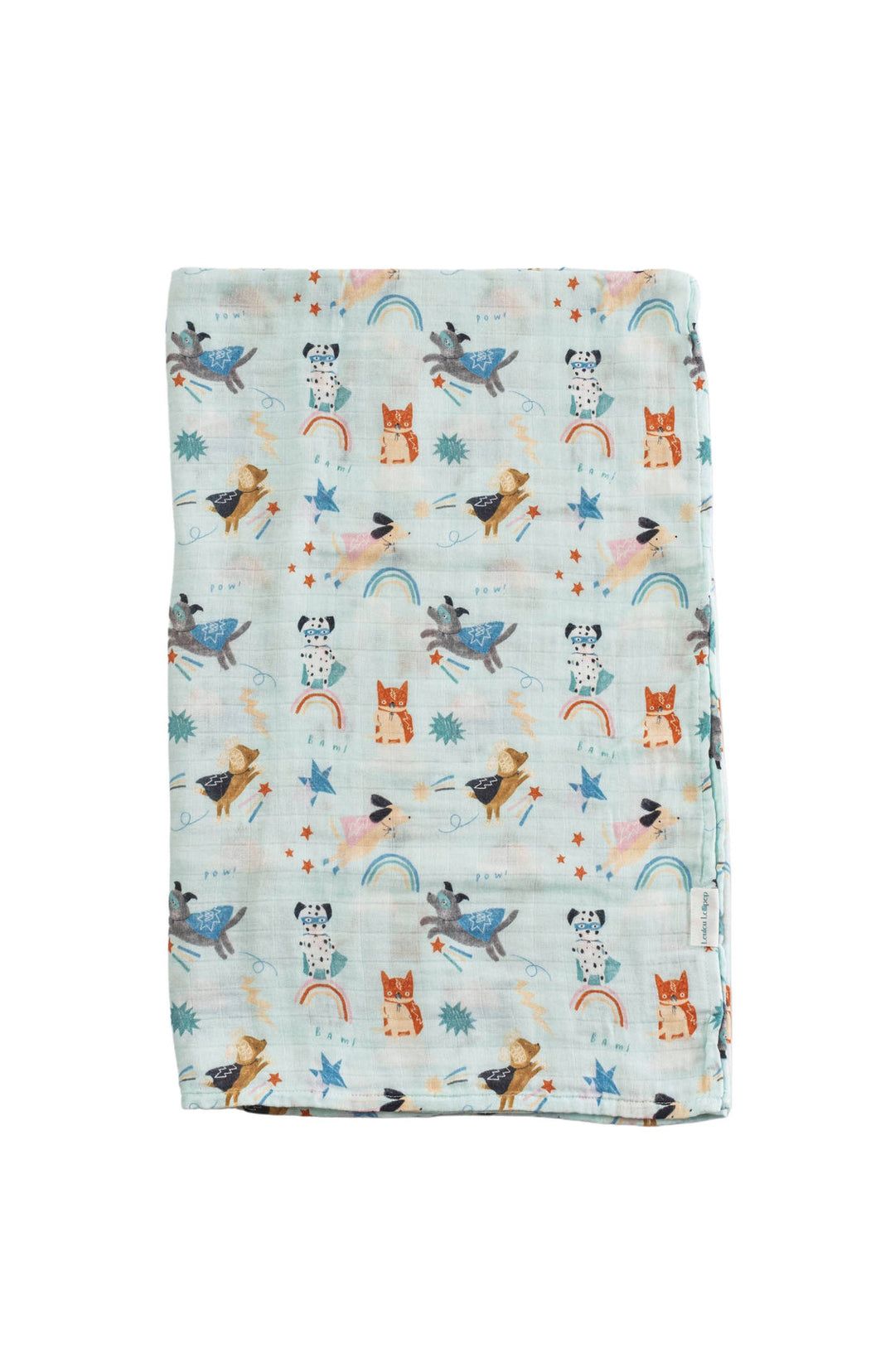 Couverture en mousseline Superhero Dog