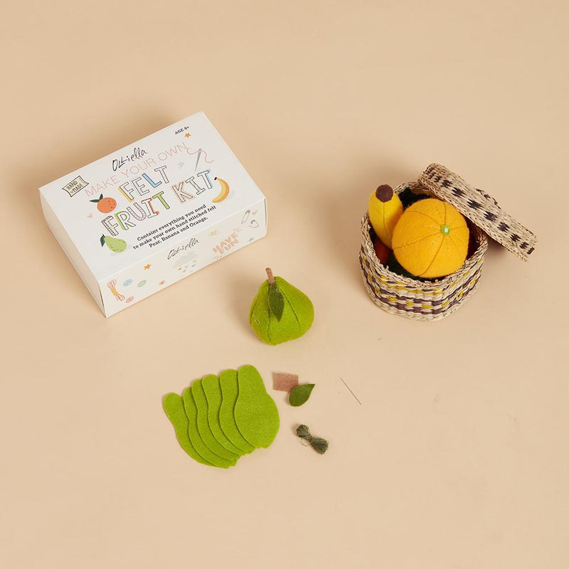 Ensemble DIY Fruits en feutrine