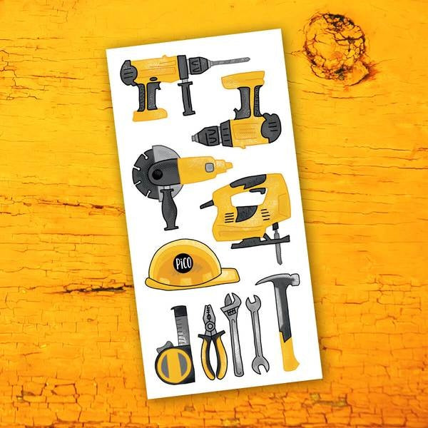 Tatouages temporaires - Les outils de construction