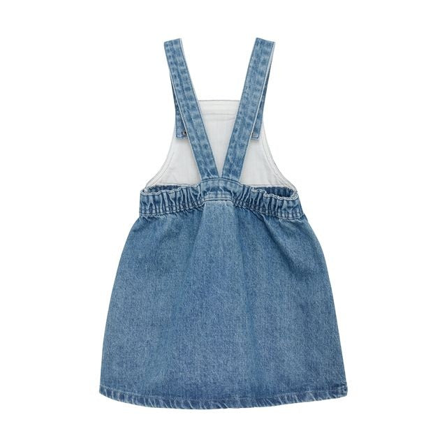 Robe salopette Denim 7 ans