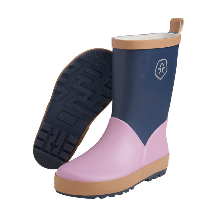 Bottes de pluie Colorblock rose 8T