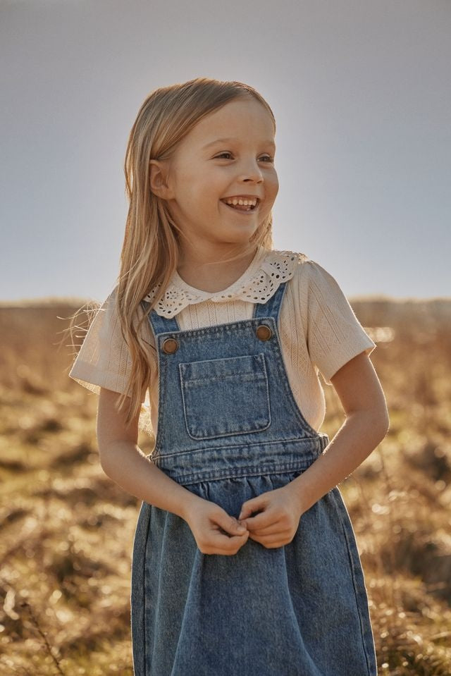 Robe salopette Denim 5 ans