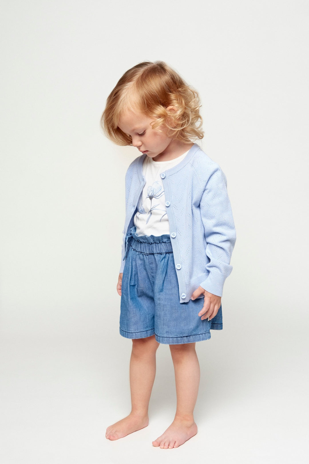 Short Chambray Bijou Blue 5 ans