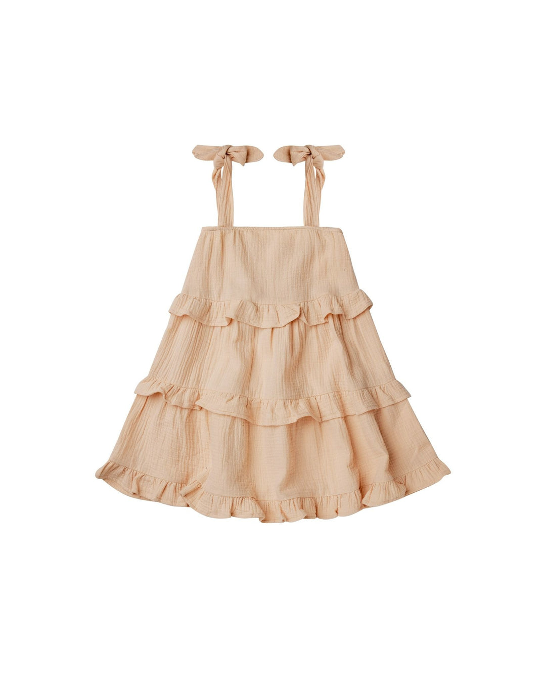 Robe Ruffled swing shell  2-3 ans