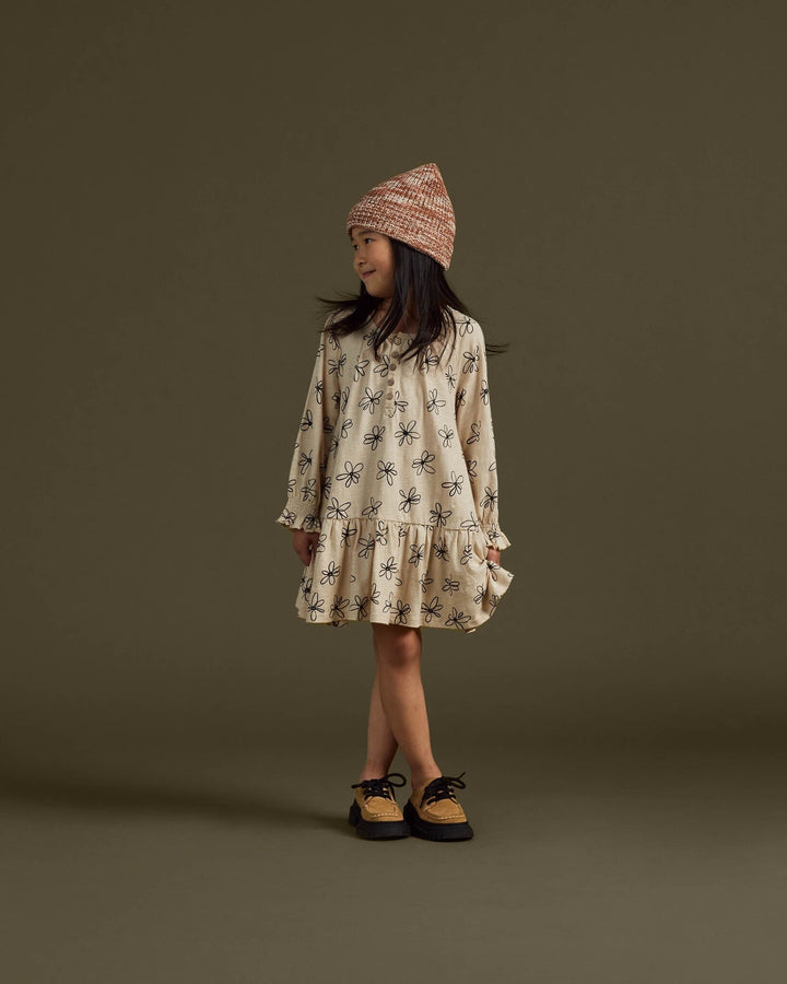 Robe Sketchy Fleur  2-3 ans