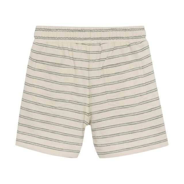 Short en molleton lignée Sauge 7 ans