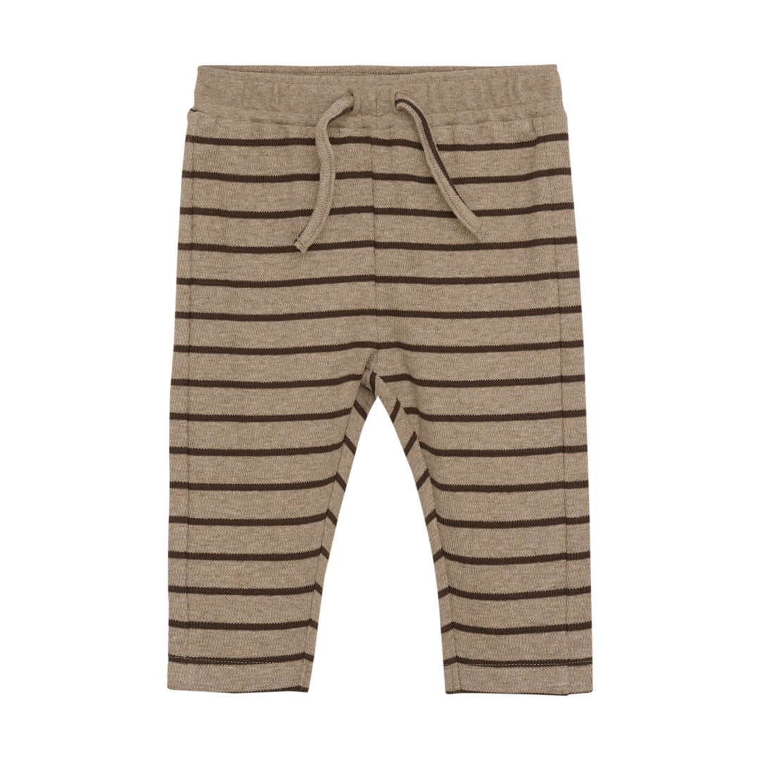 Pantalon ligné Écorce Bébé 1 mois