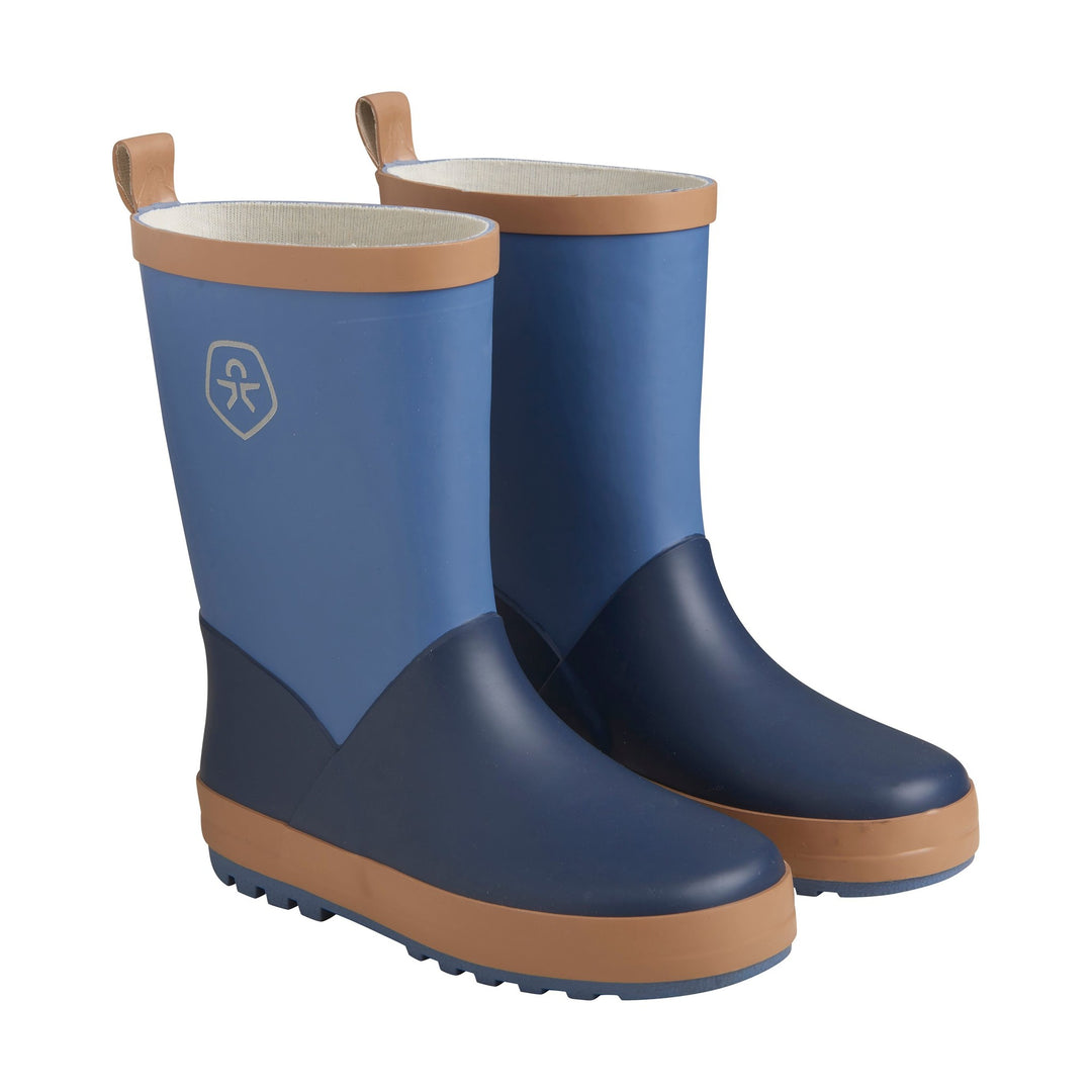 Bottes de pluie Colorblock blue 8T