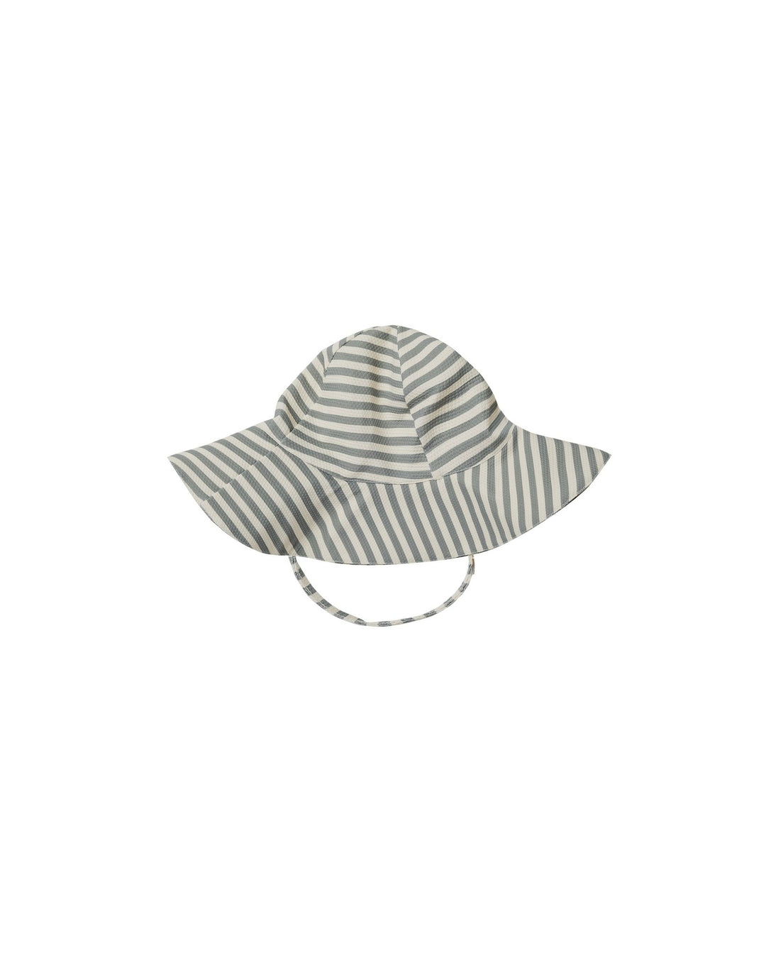 Chapeau soleil de piscine Sea green stripe 0-6 mois