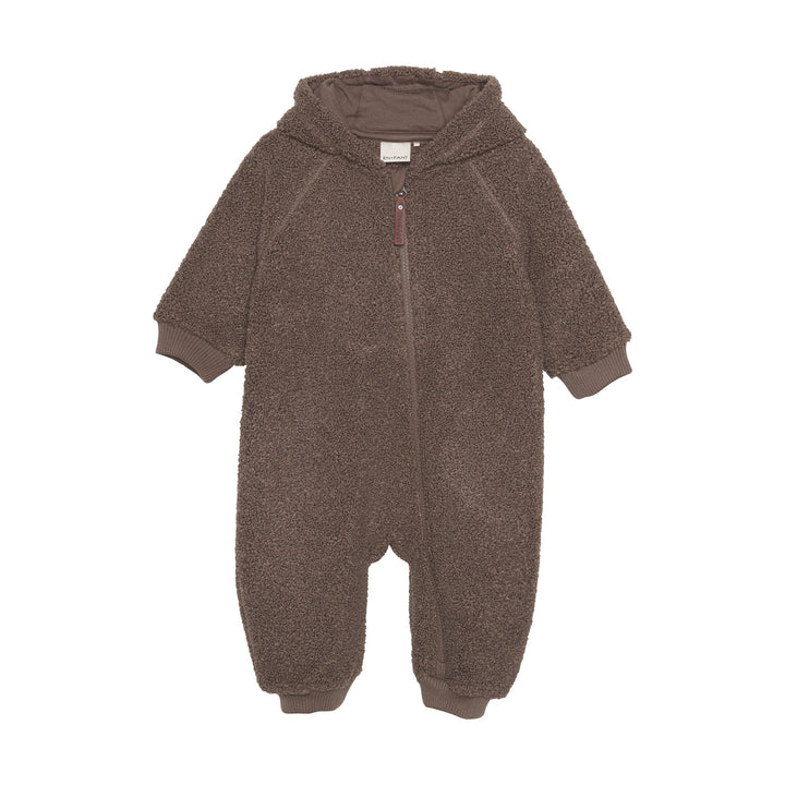 Habit Teddy en sherpa Chocolat 12 mois