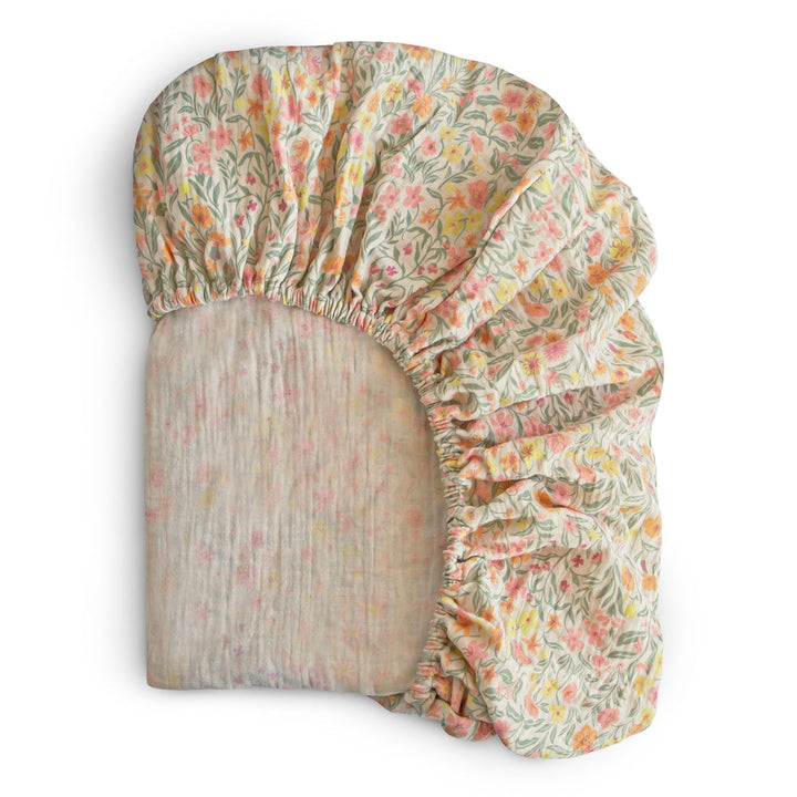 Drap contour de bassinette Pastel Bloom