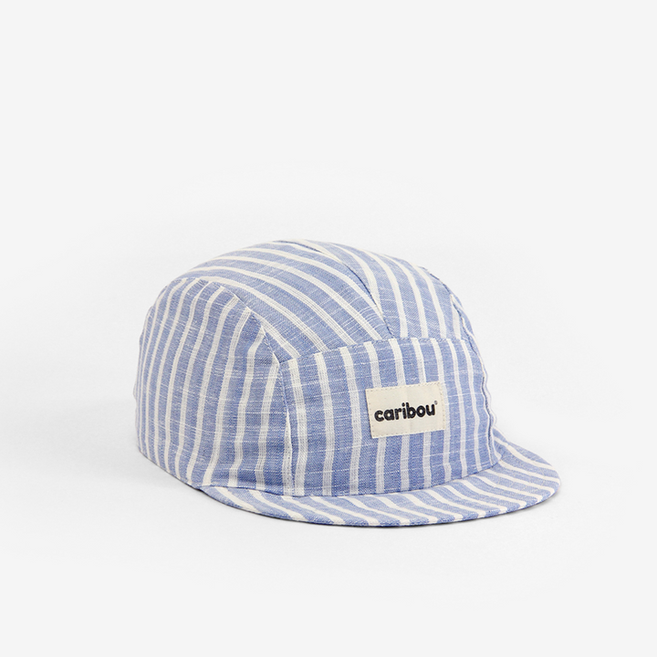 Casquette Rayée Bleu Petit