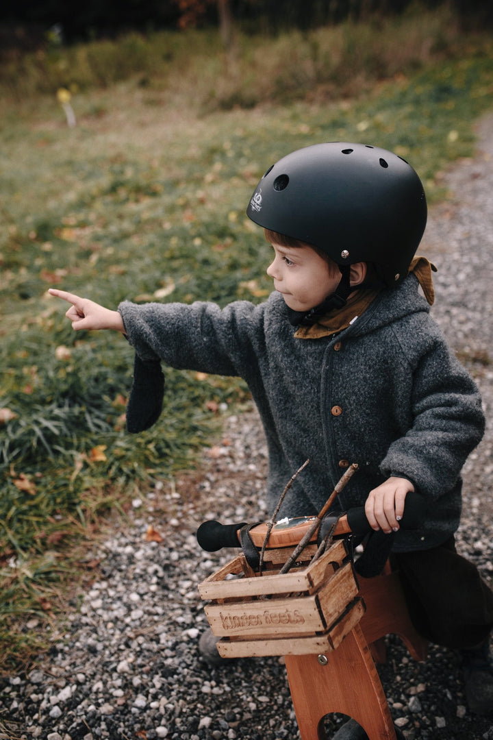 Casque de vélo Noir Mat