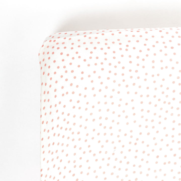 Drap contour de bassinette Blush dots