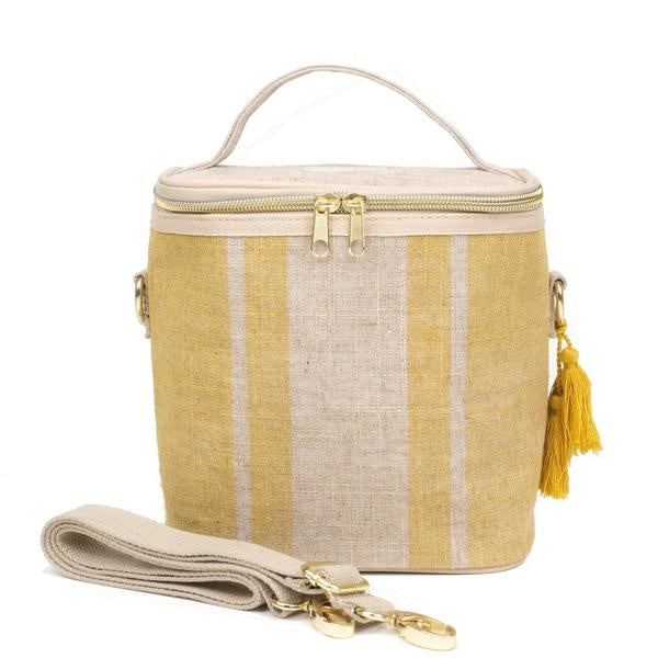 Petit sac à lunch Mustard Stripe