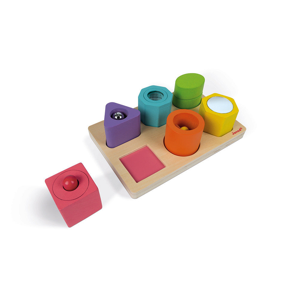 Iwood 6 cubes sensoriels