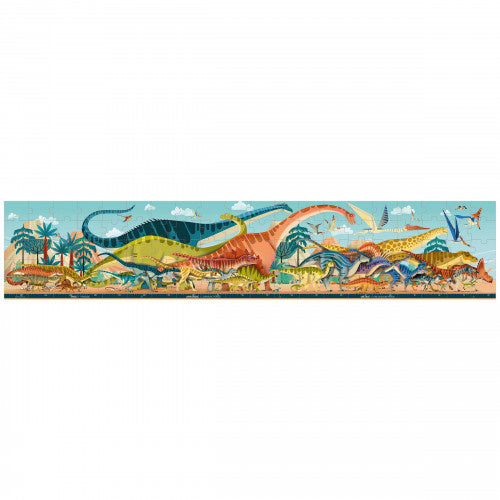 Casse-tête panoramique - Dinosaures (100 mcx)