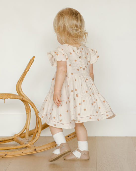 Robe Lily Oranges 4-5 ans